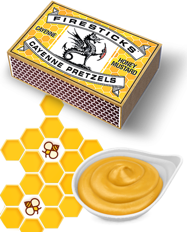 Honey Mustard Cayenne Pretzles